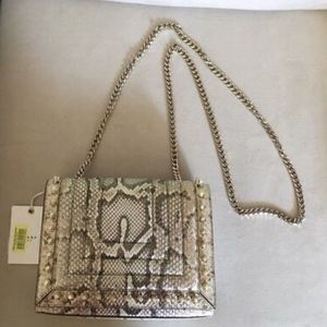 NWT Luana Clio Candy Snake Studded Flap Crossbody